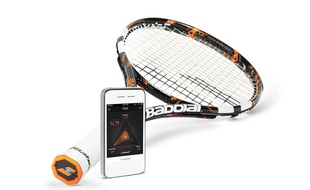 Grâce à l'application, le joueur utilisant la Babolat Play connaît ses statistiques de technique et de puissance de jeu.